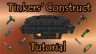 Tinkers Construct Tutorial  Basics to Endgame Tools amp Weapons [upl. by Einattirb]