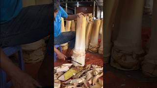 Edible Baby Coconut Tree  Coconut Tree Cutting Skills [upl. by Ynelram]