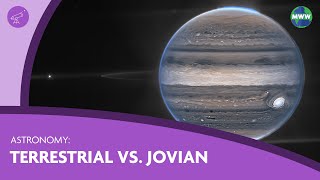 Terrestrial Vs Jovian Planets [upl. by Hcib899]