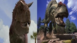 Carnotaurus vs Allosaurus Who Would Win [upl. by Ihculo118]