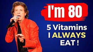 Mick Jagger 80 Eats 5 Vitamins amp Doesnt Get Old [upl. by Cull82]