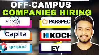 Wipro Genpact EY Smartbear OFF Campus Hiring For 2025 2024 2023 2022 Batch  Fresher Jobs [upl. by Yrojram245]