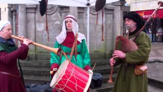 Ancient Bagpipes Andermass Medieval Fair Perth Perthshire Scotland [upl. by Demeter845]