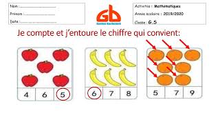 Exercices de maths bien expliqués pour les débutants Maternelle  CP [upl. by Behah663]