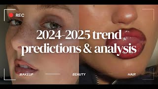 20242025 Makeup Beauty and Hair Trend Predictions  past amp present makeup trend analysis [upl. by Englis173]