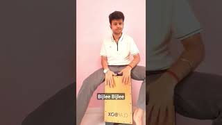 Bijlee  Hardy Sandhu  Cajon Cover  percussionist cajon cajoncover [upl. by Hafirahs]