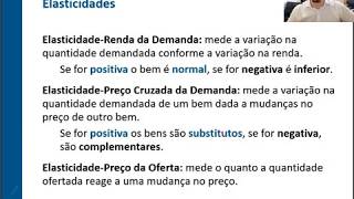 Introdução à Microeconomia  03  Elasticidades [upl. by Bellanca235]