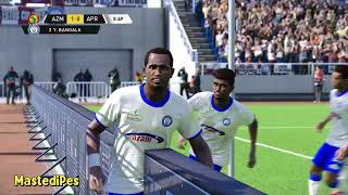 🔴AZAM FC vs APR FC ⚽ CAF CHAMPIONS LEAGUE 2425 PLAY OFF ROUND 1 ⚽ Football Gameplay [upl. by Shamus]