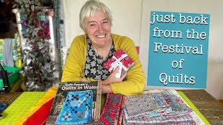 I met Kaffe Fassett and Brandon Mably at the Festival of Quilts [upl. by Hugo]