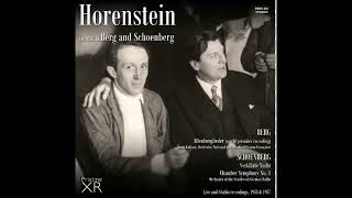 Schoenberg Chamber Symphony no1 SWDR  Horenstein [upl. by Ystap223]