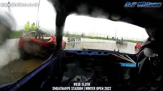 838 Jamie Peters  2022 Winter Open  Smeatharpe Stadium  In Car Video [upl. by Wernda]