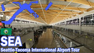 SeattleTacoma International Airport  SEA  Complete Airport Tour [upl. by Sibel]