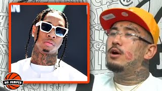 Sharky on Getting Jumped Into The Hoovers Beefing with Tyga [upl. by Luo]