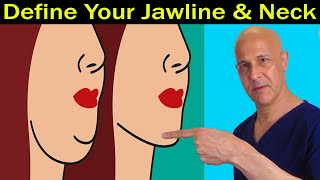 Proven Exercises for a Firm Defined Jawline amp Neck  Dr Mandell [upl. by Nanny315]