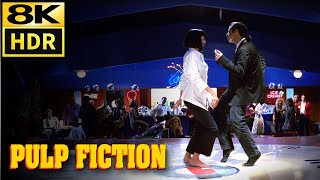 Pulp Fiction • Dance Scene • 8K HDR amp HQ Sound [upl. by Aynav554]