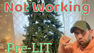 How to fix PreLit Christmas tree bulbs  amp BULB REPAIR  ReString a tree [upl. by Kamila380]