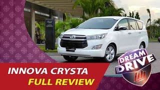 Toyota Innova Crysta Review India  Features  Interior  top speed  automatic  Dream Drive [upl. by Suckram]