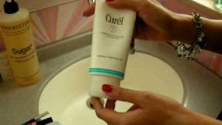 Product Review  Curel Makeup Cleansing Gel [upl. by Nwahsem]