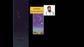 मध्यमंडलmesospherestudygeographyeducation [upl. by Dj]