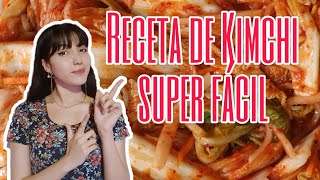 Receta de Kimchi  Super Fácil  Nicolisa [upl. by Soelch940]