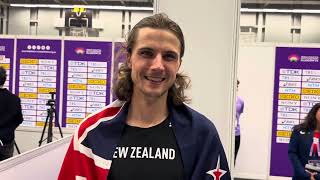 Geordie Beamish talks after using INSANE KICK TO SHOCK THE WORLD and win World Indoor 1500 title [upl. by Ram]