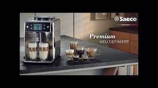 Premium Kaffeevollautomat Saeco Xelsis 15 Kaffeespezialitäten maßgeschneidert auf Ihren Geschmack [upl. by Hale]