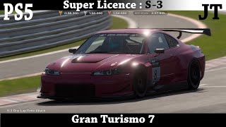 Gran Turismo 7  Super Licence  S3 Tsukuba Circuit [upl. by Sukramaj]