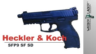 Heckler amp Koch SFP9 SF SD  Tactical   Deutsch [upl. by Nadnal]