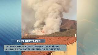 Monitoramento de vídeo ajuda no combate a incêndios florestais [upl. by Shel]