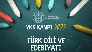 2023 YKS Kampı Türk Dili ve Edebiyatı1 Şiir Bilgisi [upl. by Suiravaj]