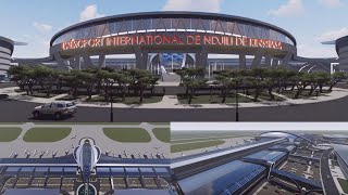 Kinshasa 🇨🇩 L AÉROPORT International de NDJILI  The NDJILI International Airport [upl. by Priestley56]