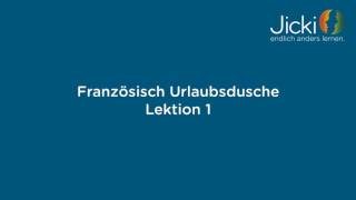 Französisch lernen für den Urlaub [upl. by Ellek]