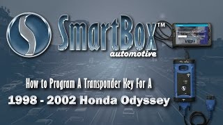 How to Program a Transponder Key to a 1998  2002 Honda Odyssey [upl. by Notnert998]