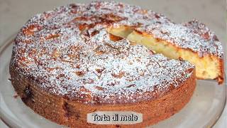 Torta di mele ricetta facile [upl. by Omocaig]