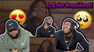 SZA  Hit Different x Good Days Acoustic REACTION [upl. by Cila739]