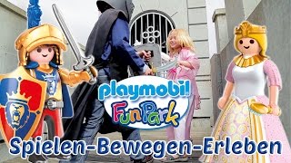 PLAYMOBILFunPark Abenteuer auf Piratenschiff und Ritterburg [upl. by Bascio]