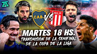 TRANSMISIÓN EN VIVO BOCA VS ESTUDIANTES  COPA DE LA LIGA [upl. by Epuladaugairam]