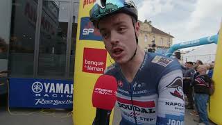 Rémi Cavagna  Interview au départ  Etape 2  Tour de Romandie 2023 [upl. by Deming829]