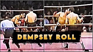 Dempsey Roll in real life Jack Dempsey Takeshi Fuji Mike Tyson [upl. by Downing168]