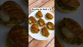 Feuilletés SaintJacques et poireaux 😍 cuisine recette noël saintjacques [upl. by Allina]