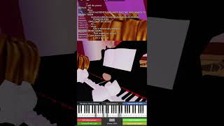 I played BLINGBANGBANGBORN on ROBLOX Piano roblox piano robloxpiano music pianogame [upl. by Amanda]