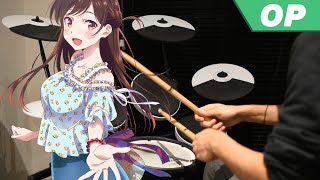 Kanojo Okarishimasu OP 【Centimeter センチメートル】by the peggies  Drum Cover [upl. by Harper]