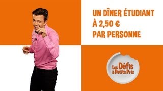 Un menu étudiant à moins 250 € [upl. by Aseek134]