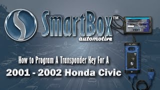 How to Program a Transponder Key to a 2001  2002 Honda Civic [upl. by Abisha]