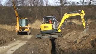 Backhoe vs Excavator [upl. by Brandenburg749]