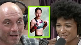 Angela Hill on Weili Zhang vs Joanna Jedrzejczyk [upl. by Lladnew212]