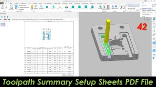 autodesk powermill 2020 setup sheet tutorial  delcom setup sheet tutorial in hindi [upl. by Lehplar]