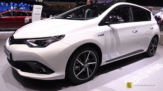 2017 Toyota Auris Hybrid  Exterior and Interior Walkaround  2017 Geneva Motor Show [upl. by Emyam445]