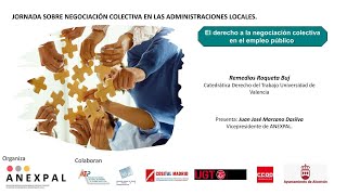 JORNADA SOBRE NEGOCIACIÓN COLECTIVA El derecho a la negociación colectiva en el empleo público [upl. by Story]