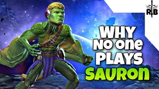 This is Why No One Plays Sauron in Marvel Contest Of Champions  Mcoc Champion Guide [upl. by Casanova656]